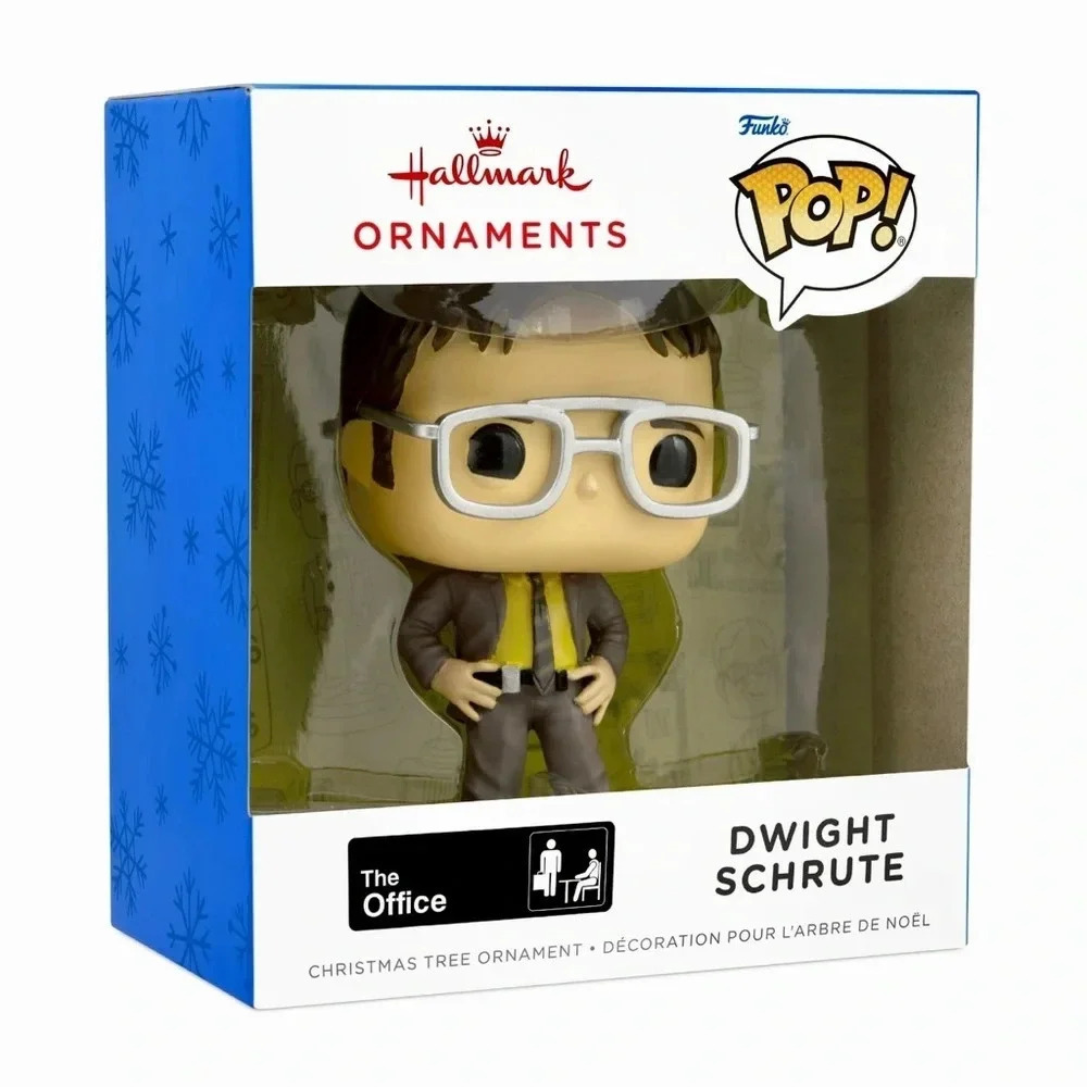 NEW Hallmark THE OFFICE - Dwight Schrute  - FUNKO POP! Fun Christmas Ornament